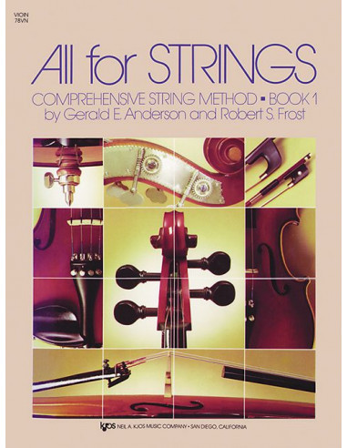 All For Strings Book 1: Violin. KJOS