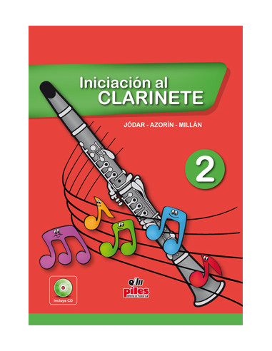 Iniciación al Clarinete 2 + CD Jódar