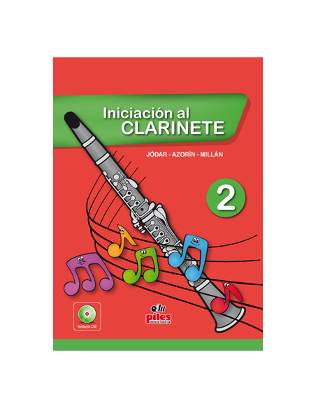 Iniciación al Clarinete 2 + CD Jódar