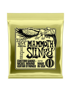 JUEGO ELÉCTRICA MAMMOTH SLINKY NICKEL 12 - 62 (3º Entorchada