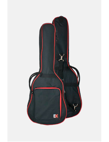 Funda EK guitarra eléctrica roja 15mm.