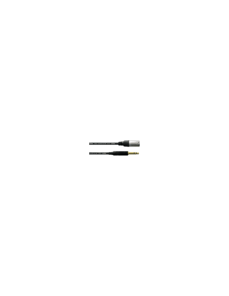 Cordial CFM 1.5 MV Cable balanceado jack de 6,3 mm a XLR macho de 1,5 m