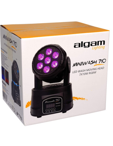 Wash LED 7 x 10W RGBW Algam