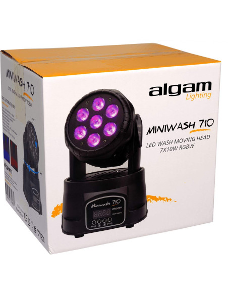 Wash LED 7 x 10W RGBW Algam