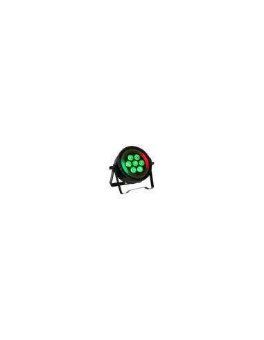 PAR LED 7X6W RGBW + ANILLO LED Algam