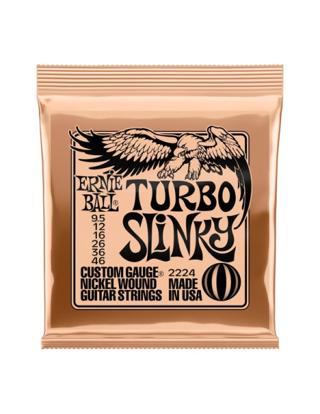 2224 Ernie Ball Turbo slinky 9'5/46