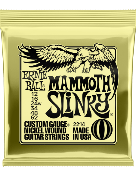 JUEGO ELÉCTRICA MAMMOTH SLINKY NICKEL 12 -