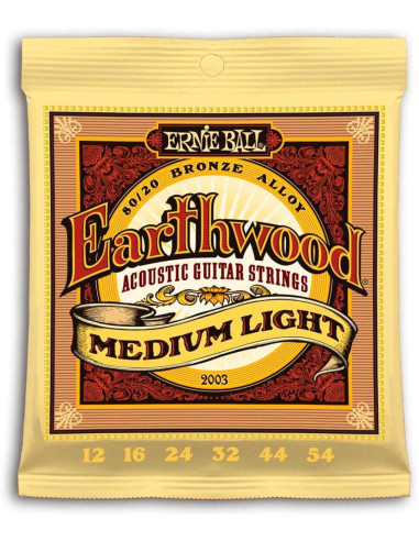 JUEGO ACÚSTICA 011' EARTHWOOD 80/20 BRONZE...