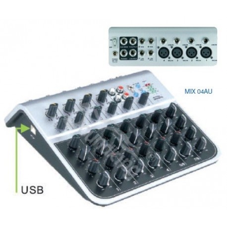 Soundking Mesa MIX04AU 8 canales/USB