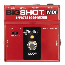 Radial Engineering BigShot MIX Effects Loop Mixer 