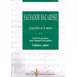 Concertino en la menor - Reduccion para Piano , Jose Manuel Fdez. - Guitarra y Piano