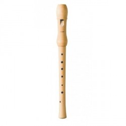 Hohner 9565 C soprano digitación alemana flauta dulce madera de peral.
