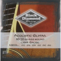 Black Diamond N8020L 012/053 Jgo Acust. Set