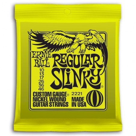 Ernie Ball 2221 Regular Slinky Entorchada 10-46