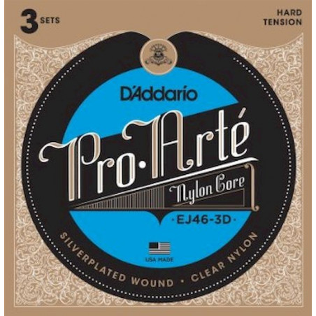 D'addario EJ46 3D set 3 unidades