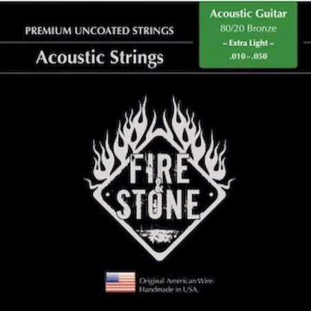 Fire&Stone Acustica Fosforo Bronce Super Light 011-052