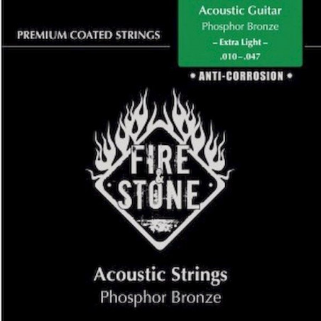 Fire&Stone Acustica Bronce Anti-corrosion Extra-Light 010-047