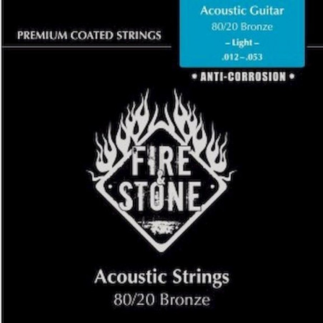 Fire&Stone Acustica Bronce Anti-corrosion Fosforo Light 012-053