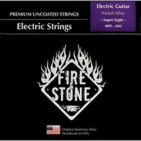 Fire&Stone Electrica Nickel Alloy Super Light 009-042
