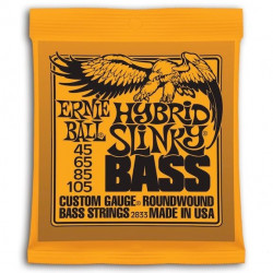 Ernie Ball 2833 Slinky Entorchado Redondo Hybrid 045-105