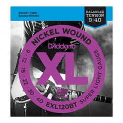 D'addario EXL120BT 009-040